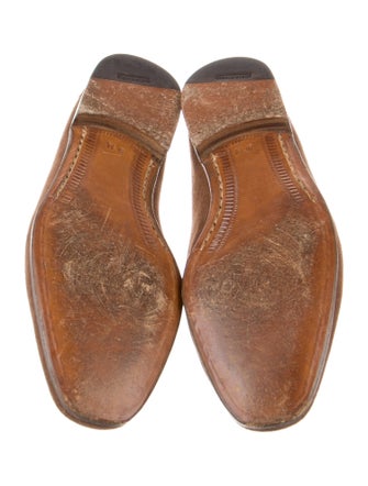 Neiman Marcus Suede Loafers