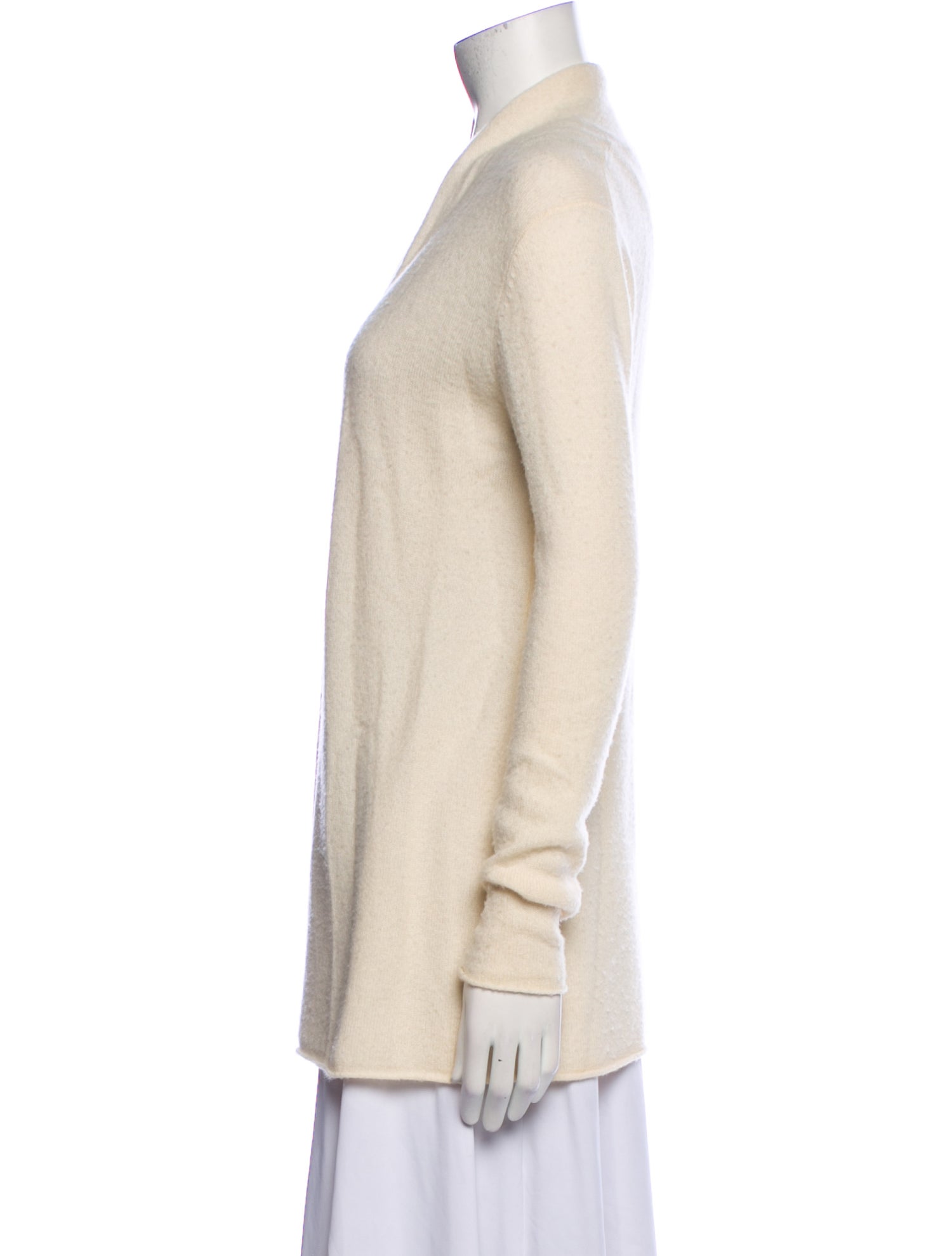 Neiman Marcus Cashmere Open Front Sweater