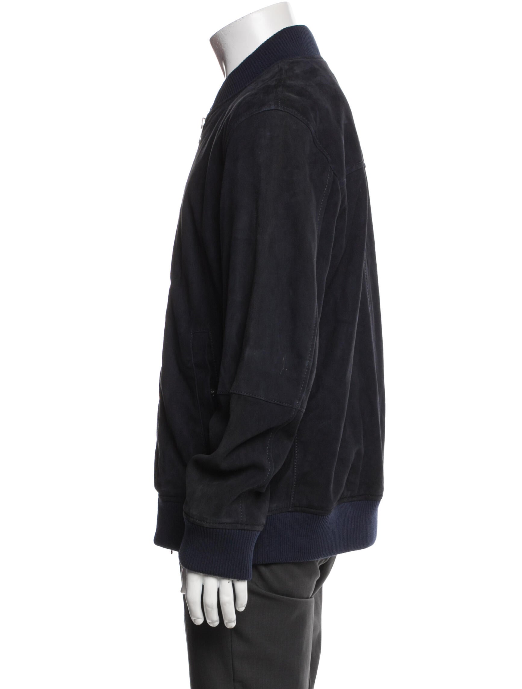 Neiman Marcus Goat Leather Bomber Jacket w/ Tags