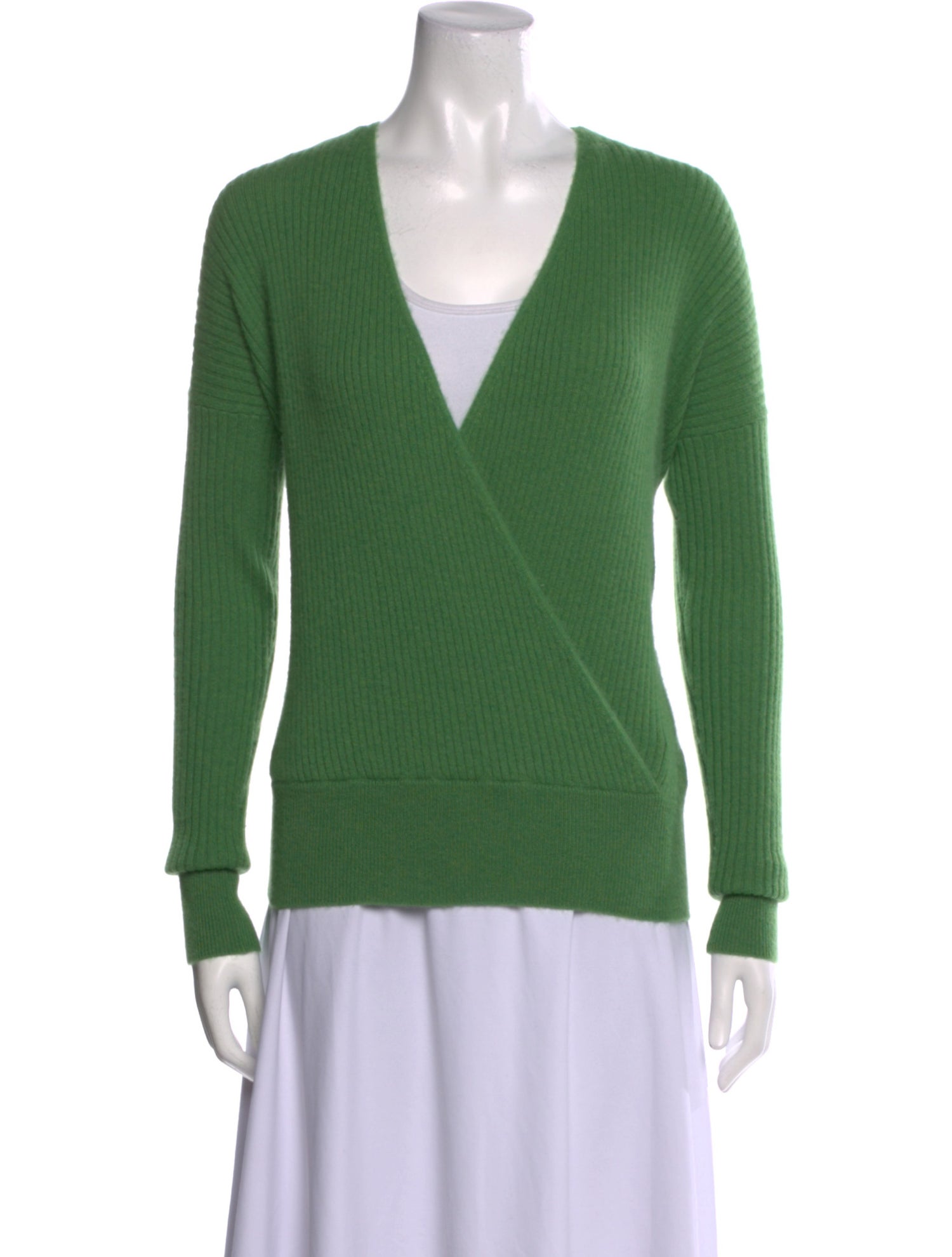 Neiman Marcus Cashmere V-Neck Sweater