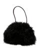 Neiman Marcus Ostrich Feather Top Handle Bag