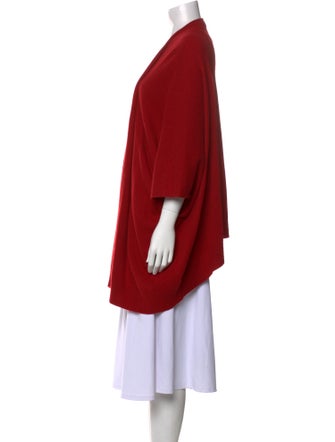 Neiman Marcus Cashmere Open Front Sweater