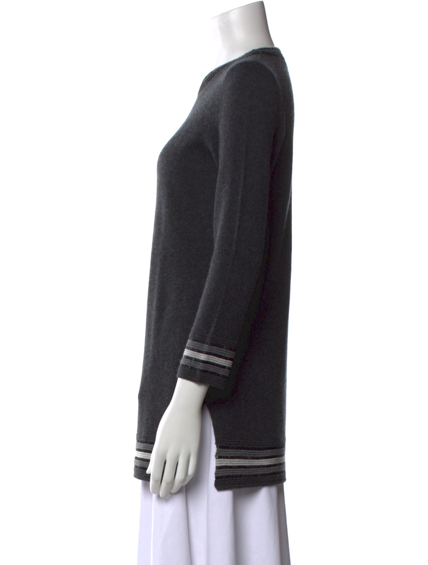 Neiman Marcus Cashmere Crew Neck Sweater