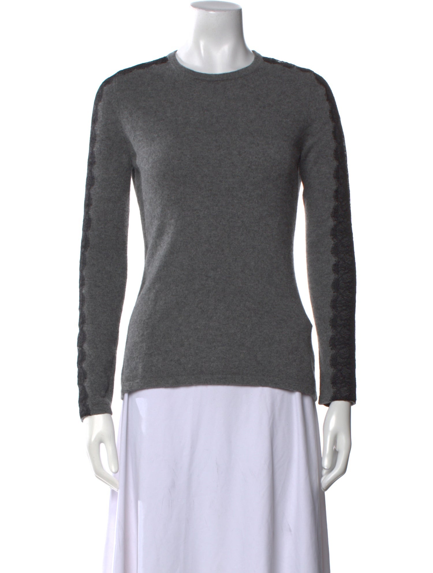 Neiman Marcus Cashmere Crew Neck Sweater