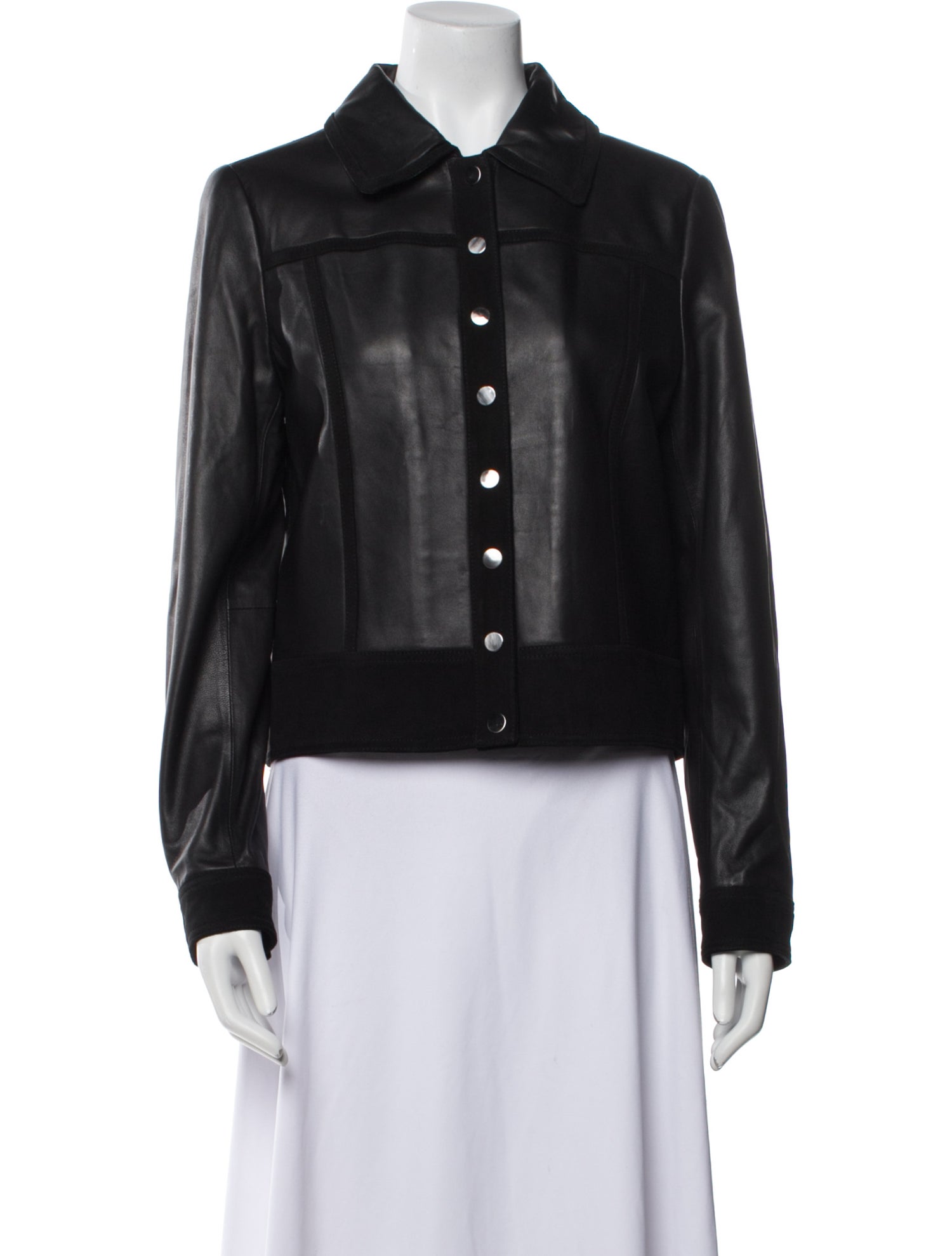 Neiman Marcus Leather Biker Jacket