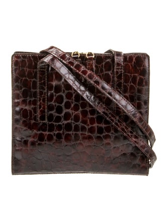 Neiman Marcus Leather Shoulder Bag