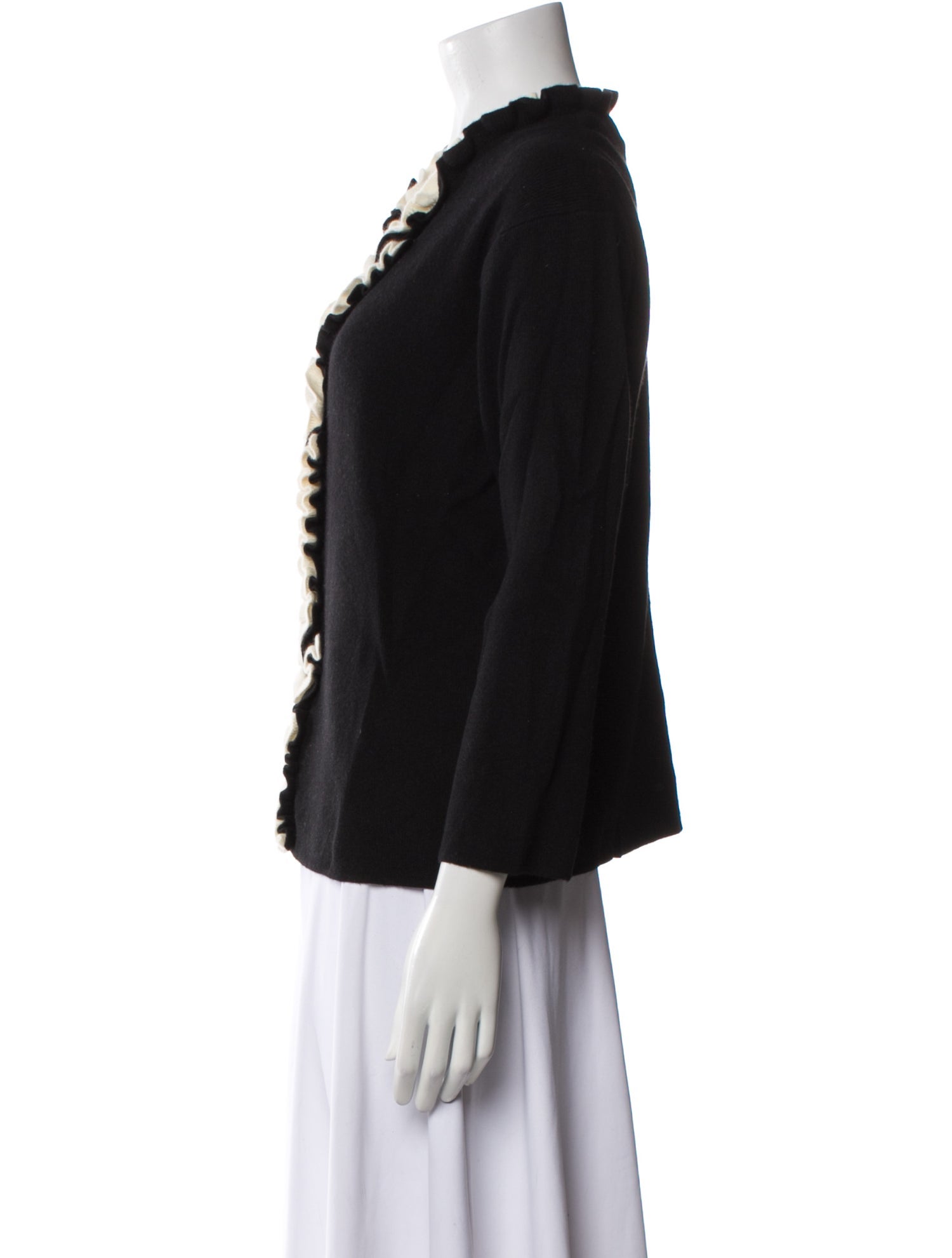 Neiman Marcus Cashmere Colorblock Pattern Sweater