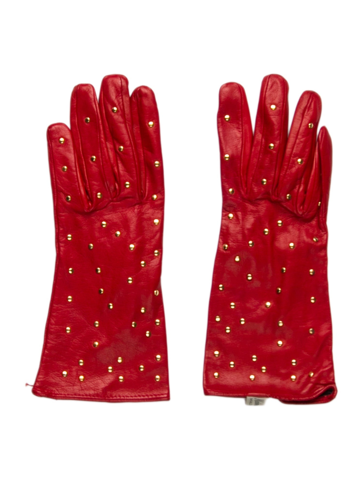 Neiman Marcus Studded Gloves