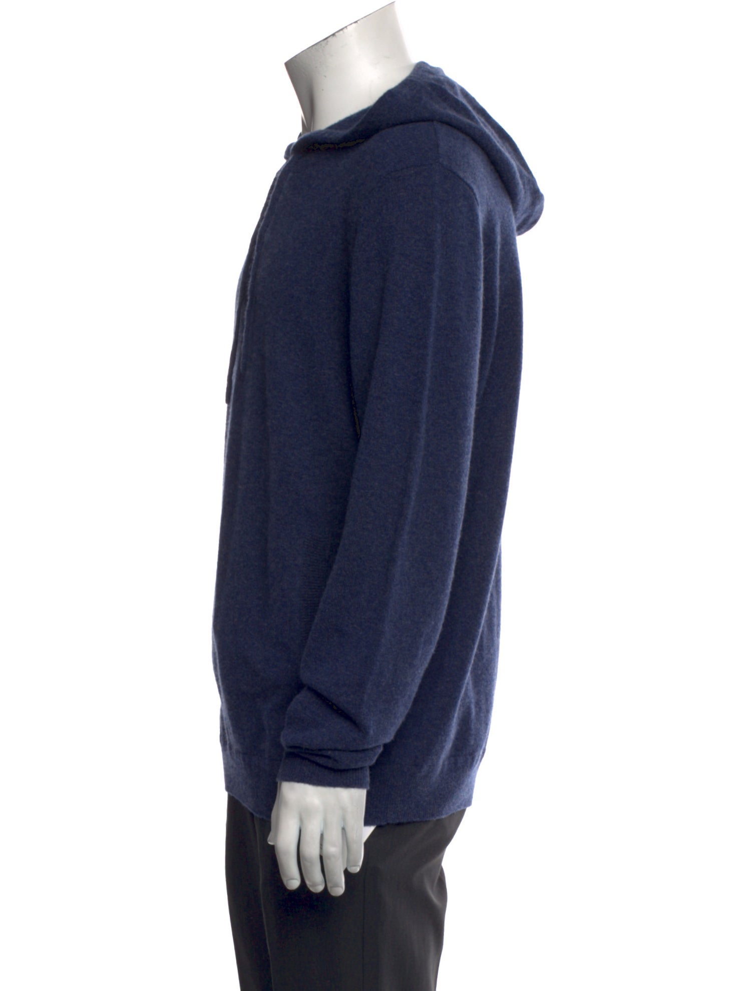 Neiman Marcus Cashmere Crew Neck Hoodie