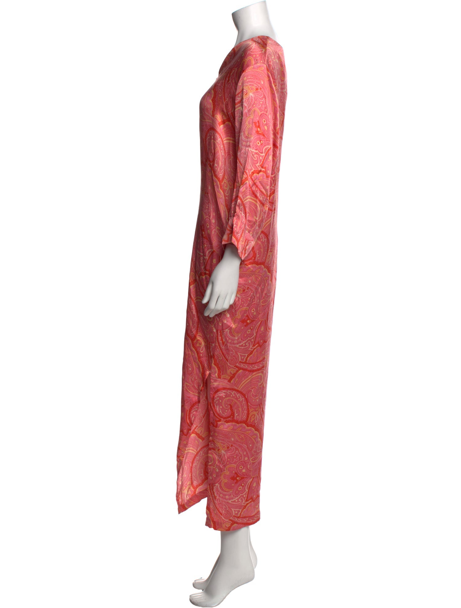 Neiman Marcus Silk Long Dress