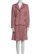 Neiman Marcus Tweed Pattern Skirt Suit