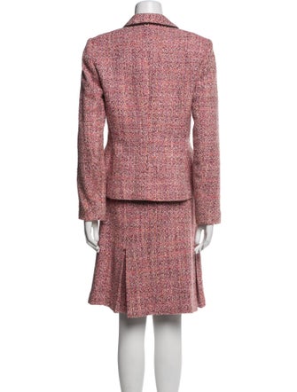 Neiman Marcus Tweed Pattern Skirt Suit