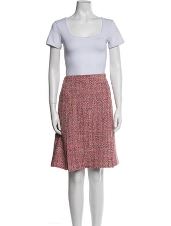 Neiman Marcus Tweed Pattern Skirt Suit