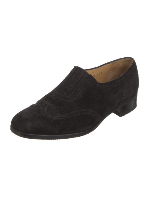 Neiman Marcus Suede Flats