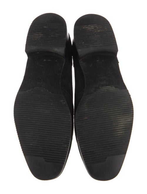 Neiman Marcus Suede Flats