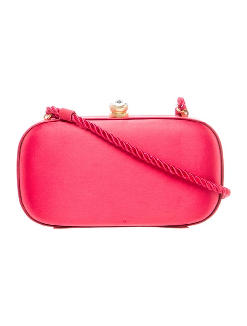 Neiman Marcus Satin Minaudière