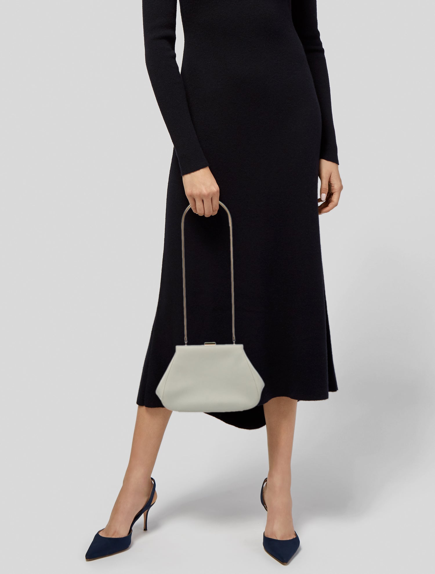 Neiman Marcus Leather Shoulder Bag