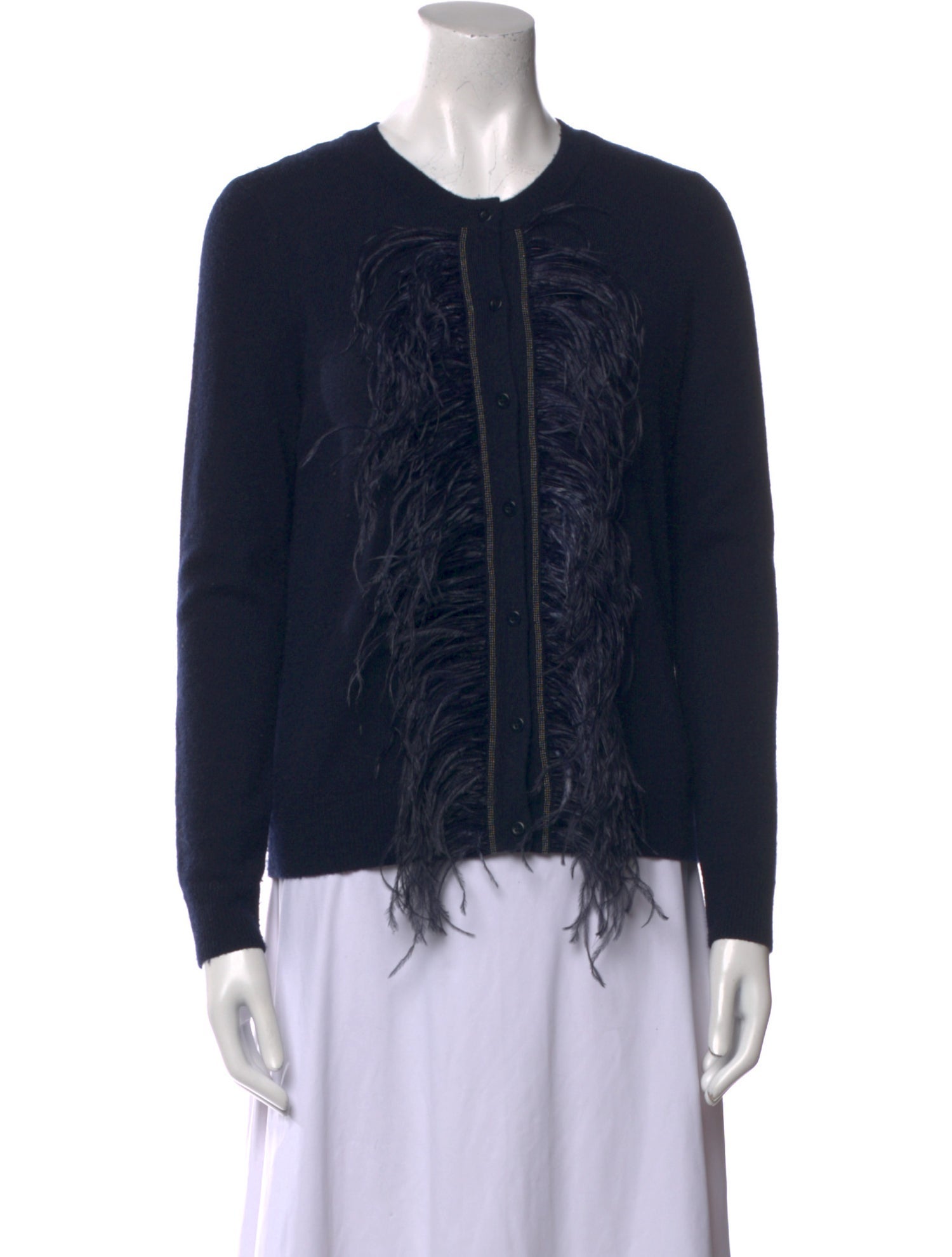 Neiman Marcus Cashmere Crew Neck Sweater