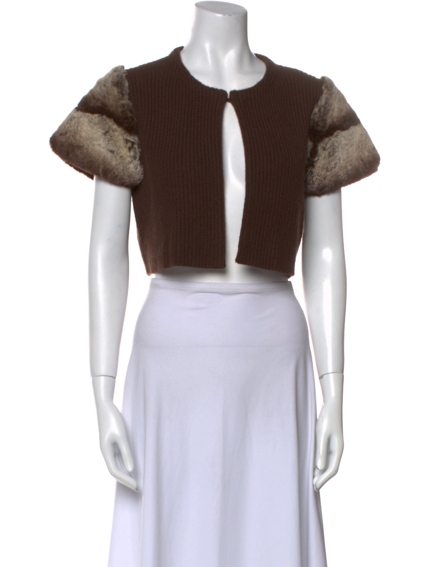 Neiman Marcus Cashmere Crew Neck Sweater