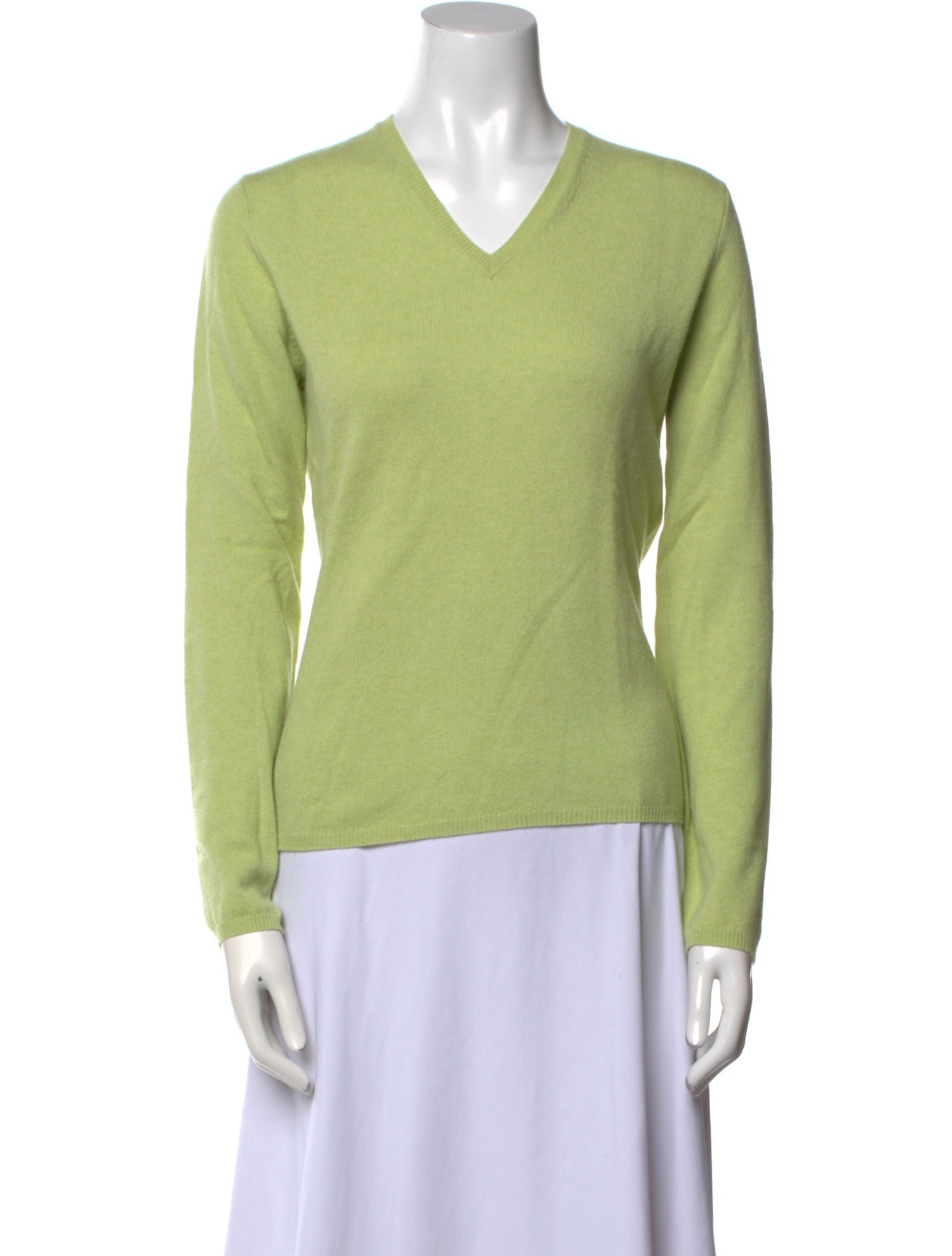Neiman Marcus Cashmere V-Neck Sweater