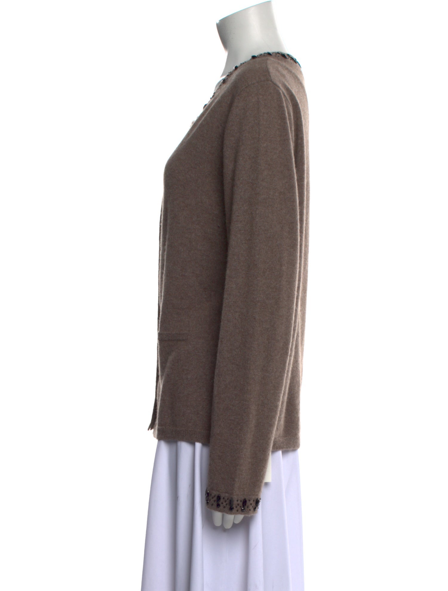 Neiman Marcus Cashmere Scoop Neck Sweater