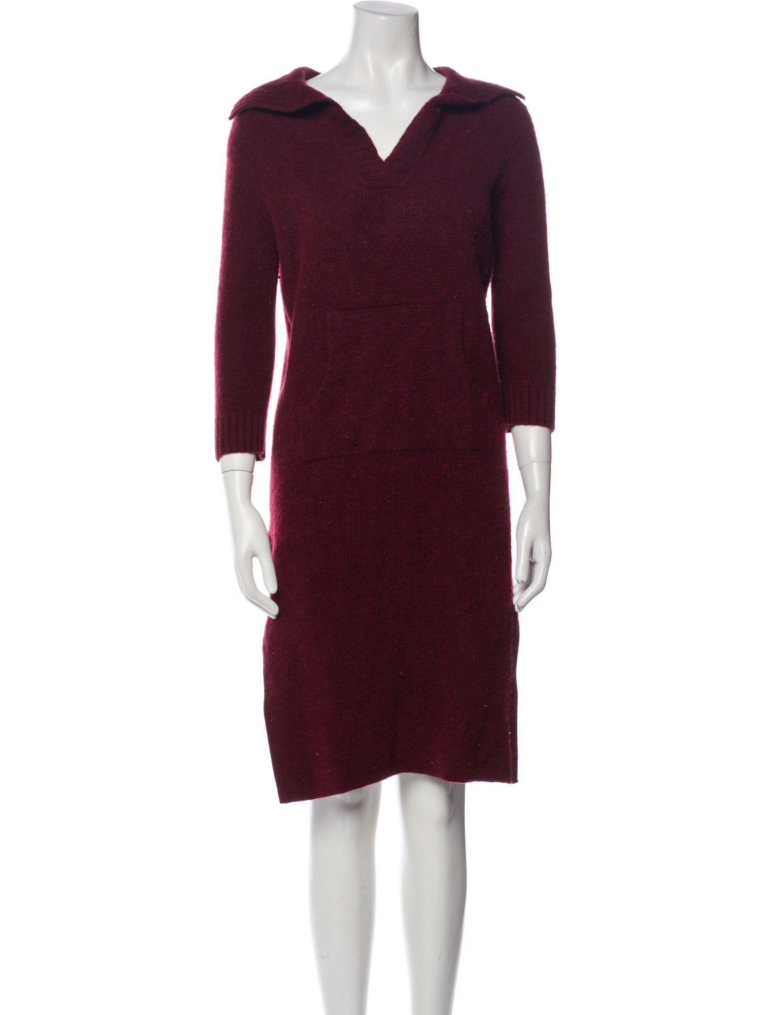 Neiman Marcus Cashmere Knee-Length Dress