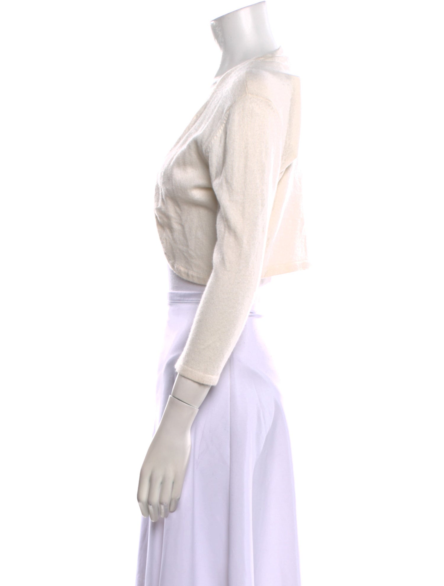 Neiman Marcus Open Front Sweater