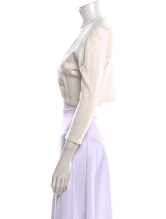 Neiman Marcus Open Front Sweater