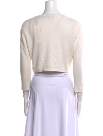 Neiman Marcus Open Front Sweater