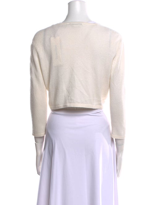Neiman Marcus Open Front Sweater