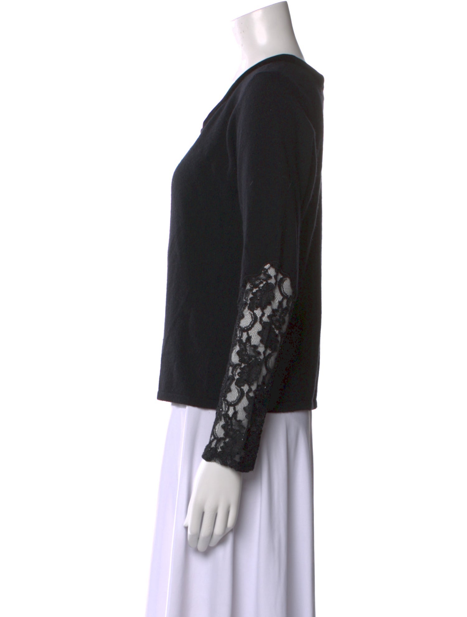 Neiman Marcus Cashmere Scoop Neck Sweater