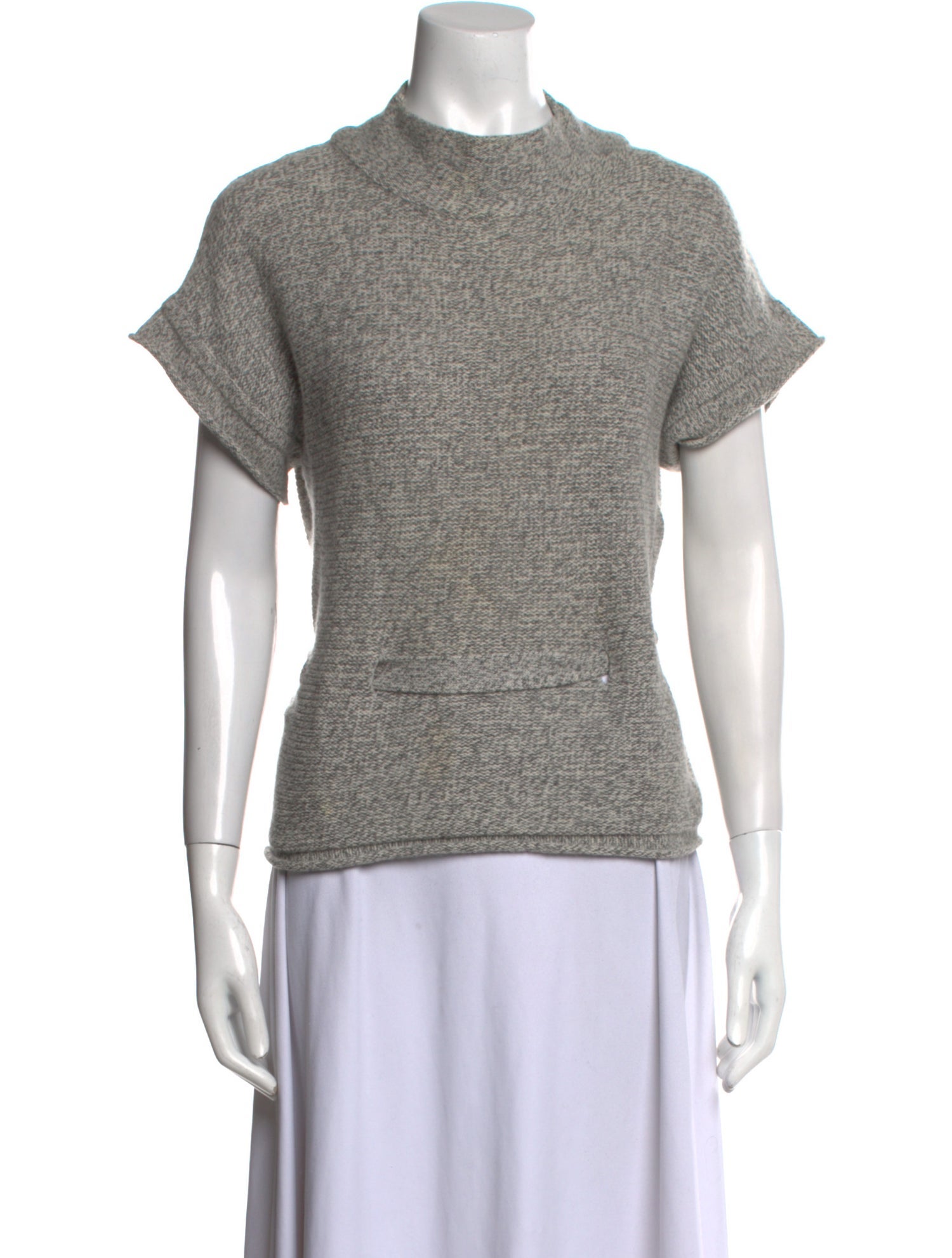 Neiman Marcus Cashmere Mock Neck Sweater