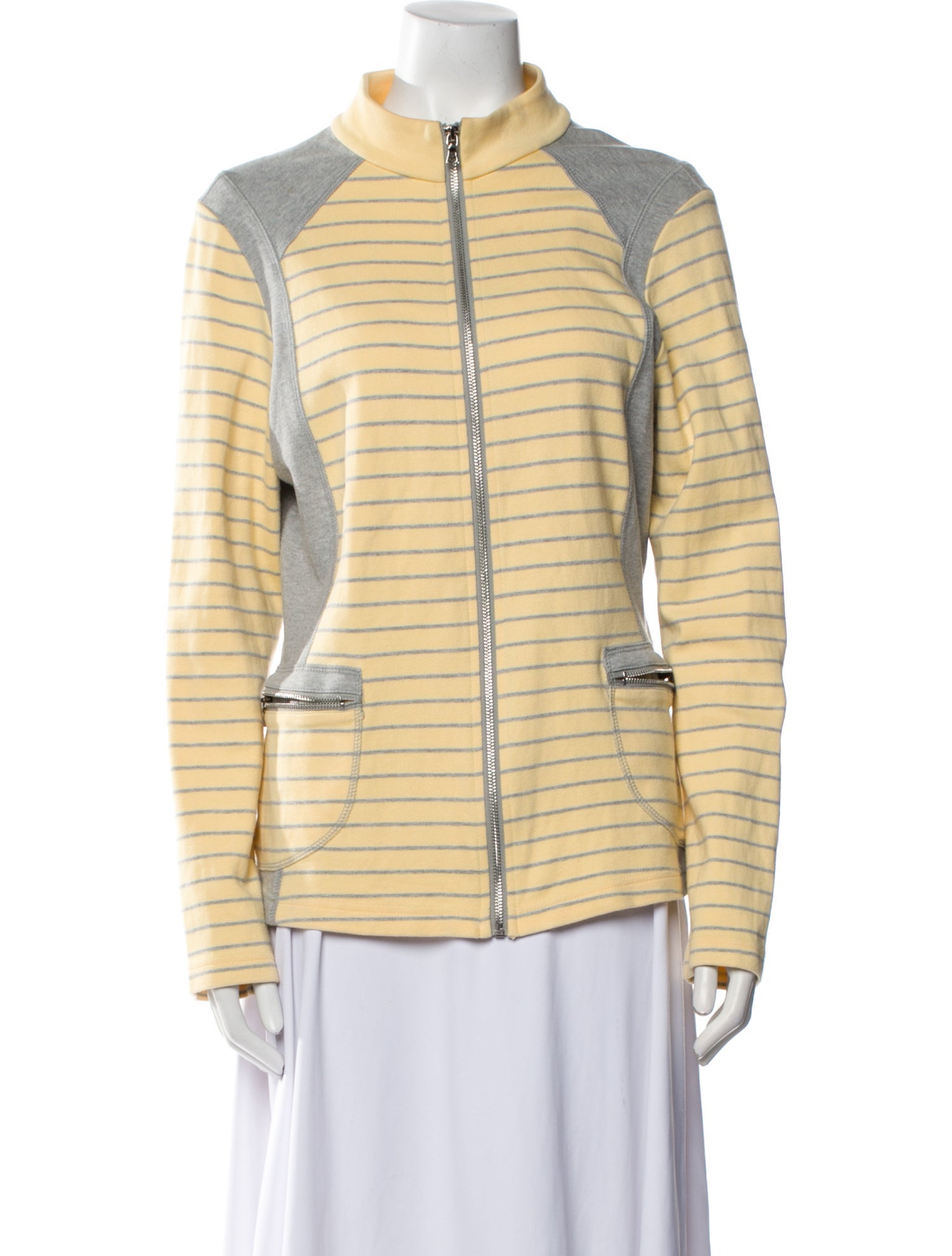 Neiman Marcus Striped Jacket