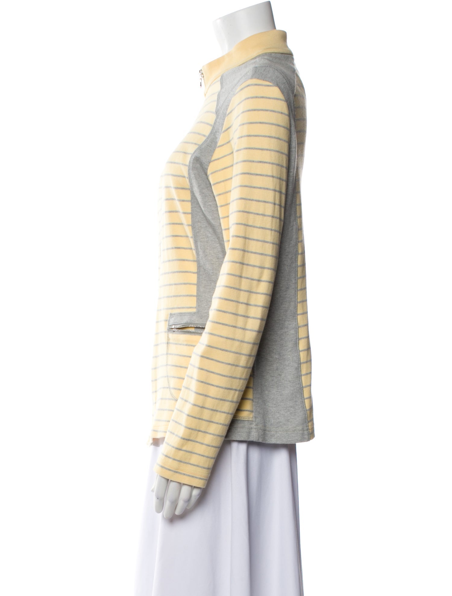 Neiman Marcus Striped Jacket