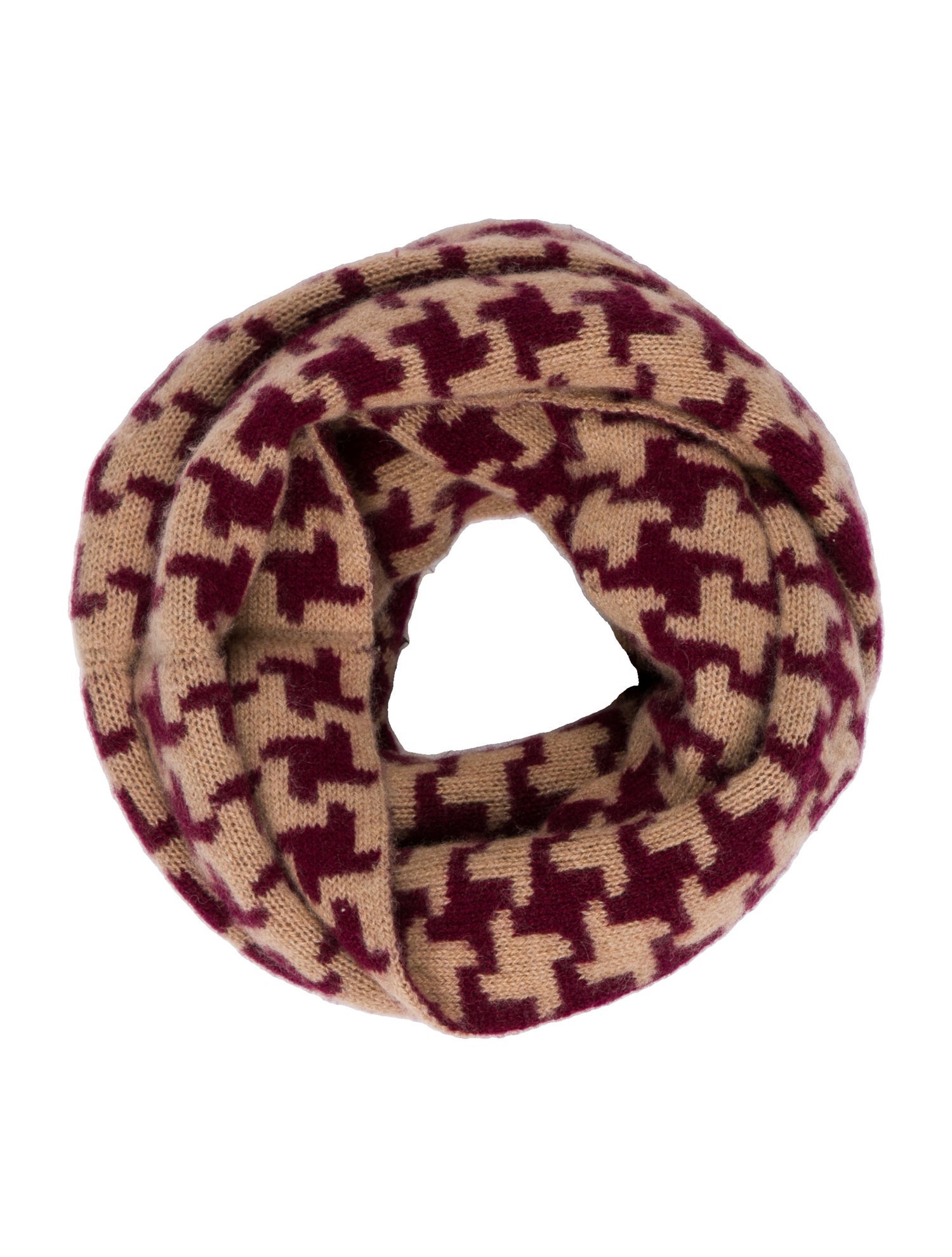 Neiman Marcus Cashmere Printed Scarf