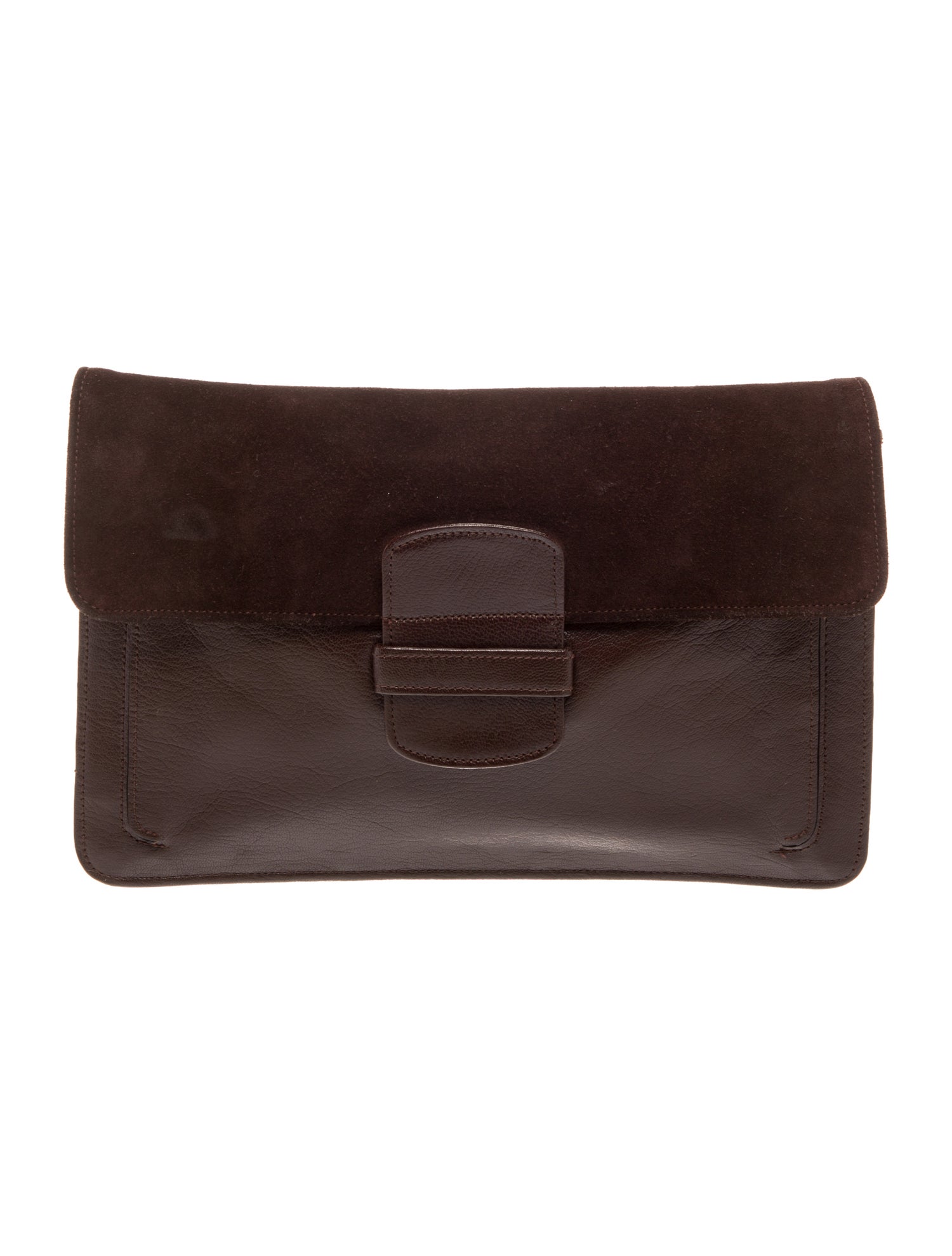 Neiman Marcus Leather Clutch