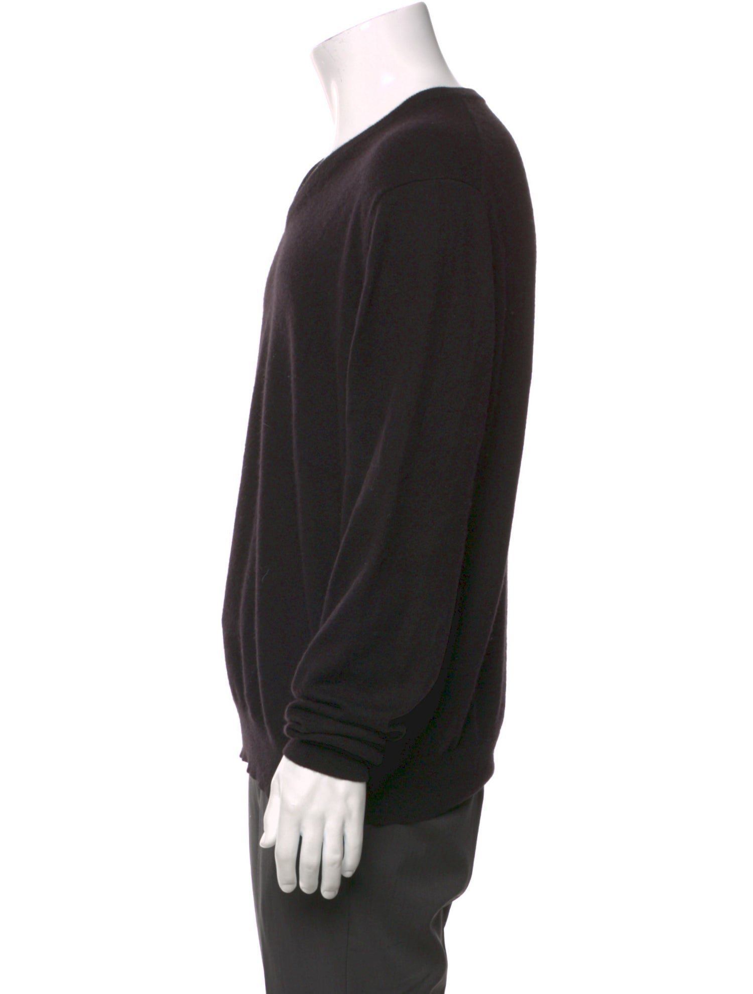 Neiman Marcus Cashmere V-Neck Pullover