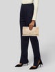 Neiman Marcus Canvas Clutch