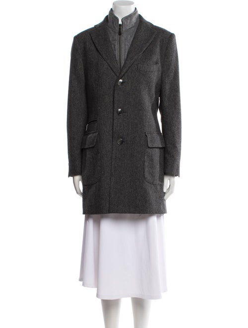 Neiman Marcus Wool Peacoat