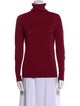 Neiman Marcus Silk Turtleneck Top