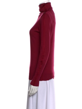 Neiman Marcus Silk Turtleneck Top
