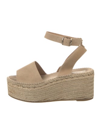 Neiman Marcus Suede Espadrilles