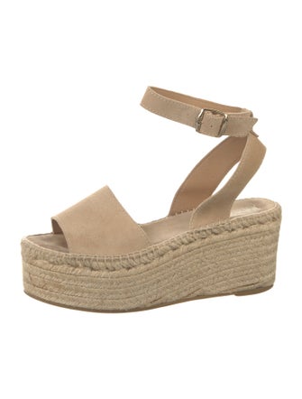 Neiman Marcus Suede Espadrilles