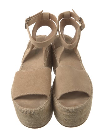 Neiman Marcus Suede Espadrilles