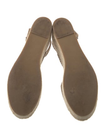 Neiman Marcus Suede Espadrilles