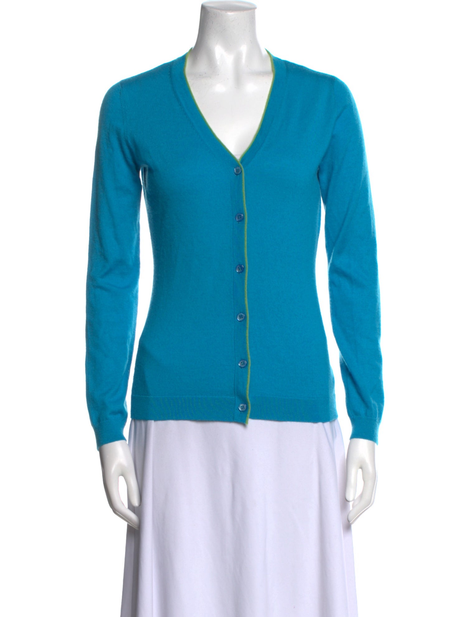 Neiman Marcus Cashmere V-Neck Sweater