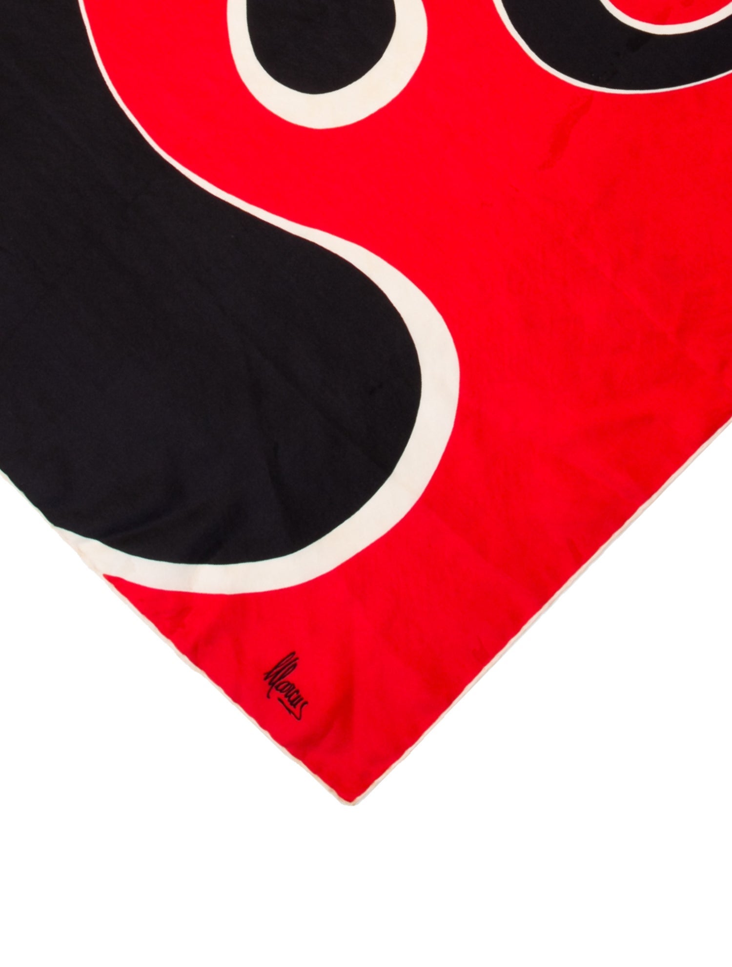 Neiman Marcus Silk Printed Scarf