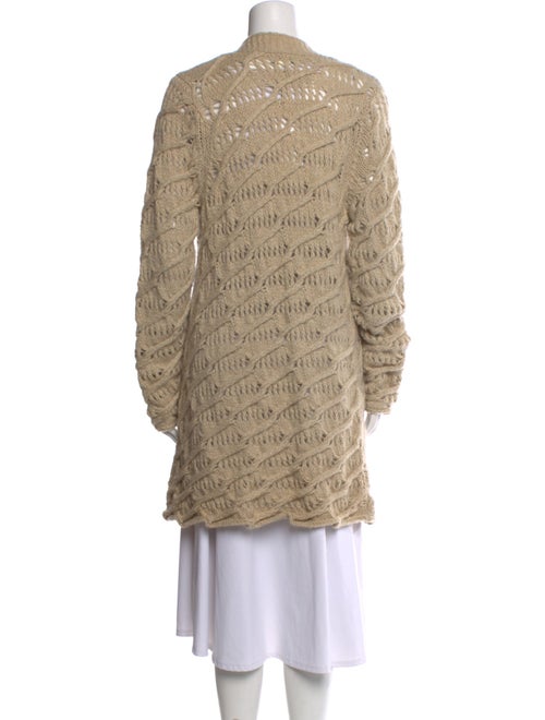 Neiman Marcus Cashmere Open Front Sweater