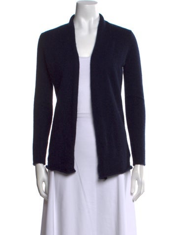 Neiman Marcus Knitwear Cashmere Open Front Sweater S