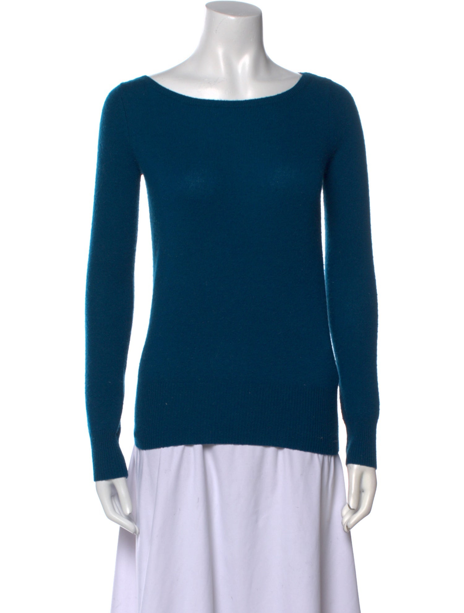 Neiman Marcus Cashmere Scoop Neck Sweater